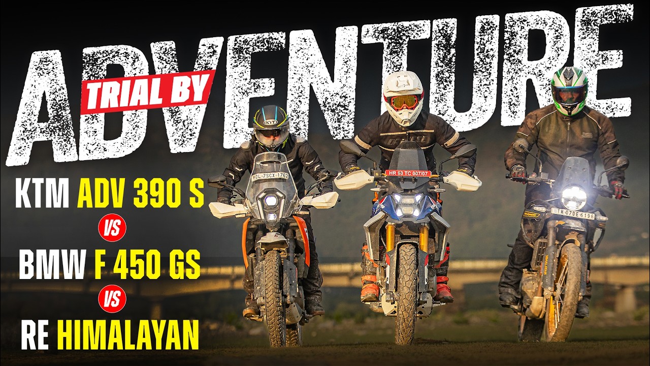 BMW F 450 GS vs KTM 390 Adventure S vs RE Himalayan 450 | Middleweight ADV Comparison | autoX