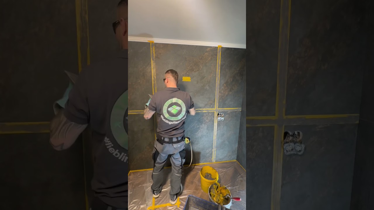 #badezimmer #fliesenleger #handwerk #baustelle #lieblingsfliesenleger #gro&szlig;format #gl&uuml;cklichekunden