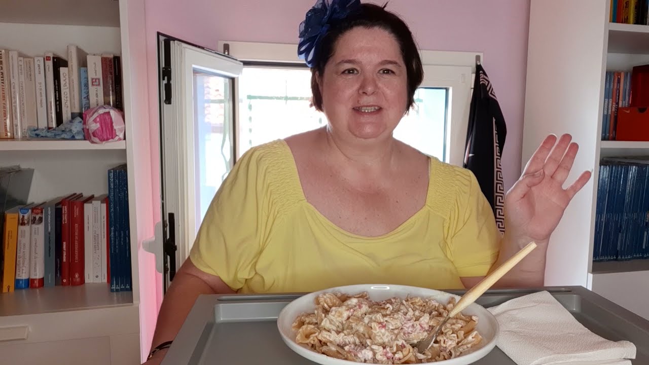 Mukbang, pasta integrale con Philadelphia e bresaola 😋😋😋