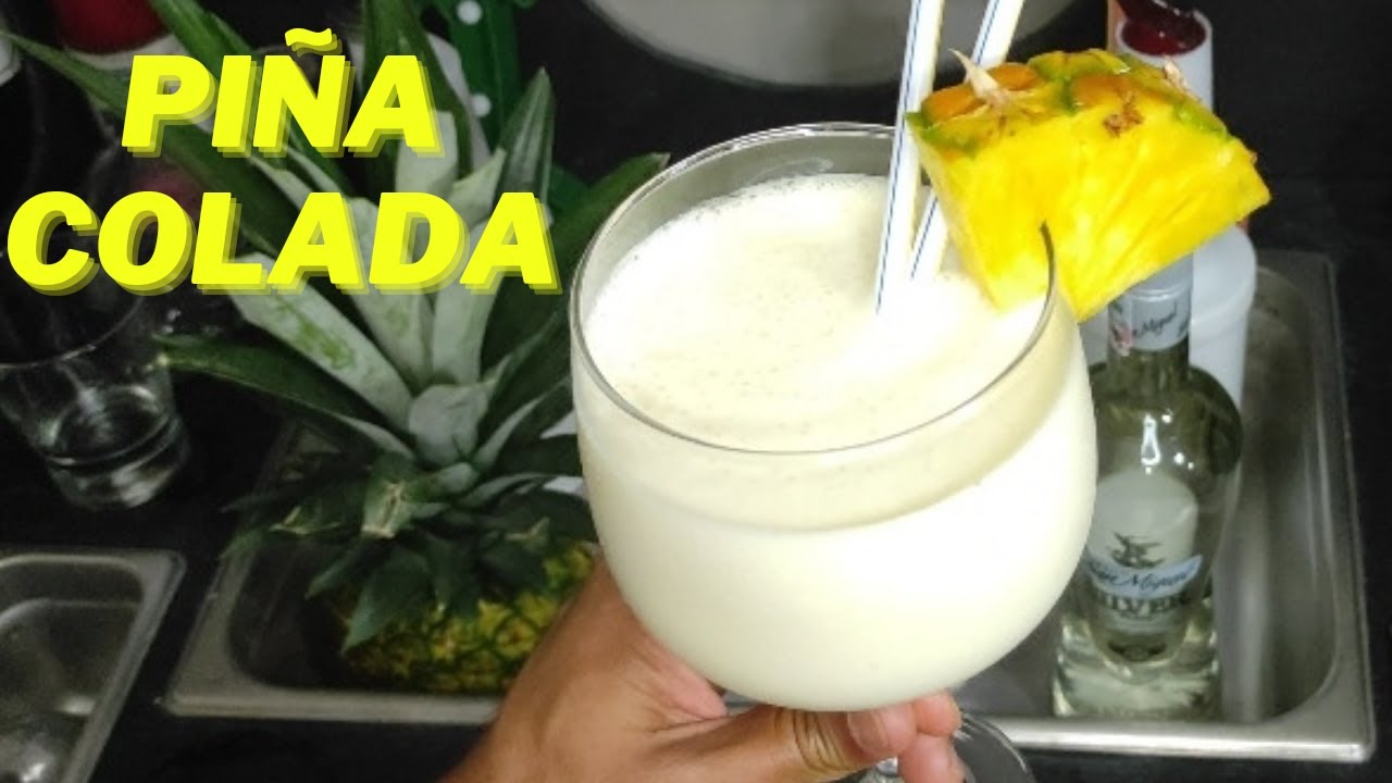 Piña colada cremosa