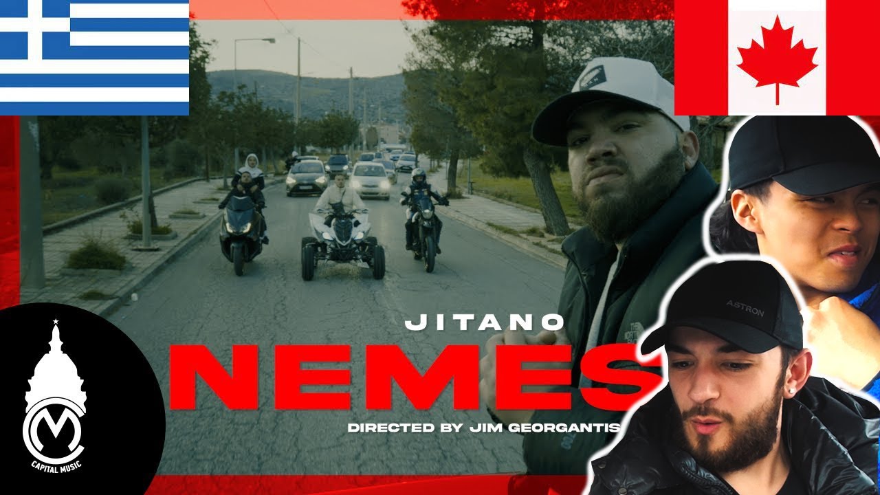 CANADIANS REACT TO GREEK DRILL - Jitano - Nemesis (Official Music Video)