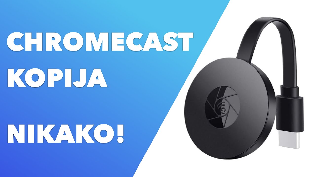 Google Chromecast 2 (KOPIJA) Recenzija