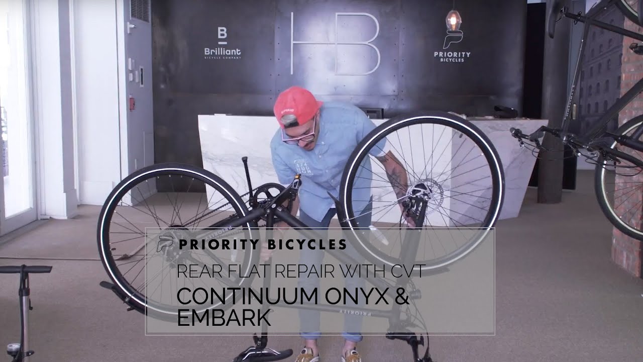 Continuum Onyx Rear Flat Repair - Nuvinci CVT
