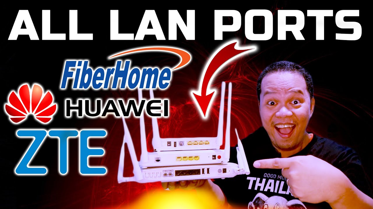 Enable ALL PLDT Routers LAN Ports (Fiberhome, Huawei, ZTE)