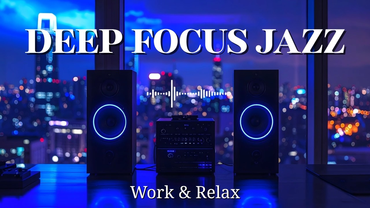 Smooth Jazz and Soulful R&B Music for Deep Focus and Background Work