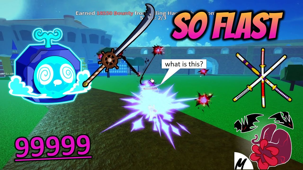 Super Fast Combo Portal + BUDDY and TTK Bounty Hunt in Blox Fruits