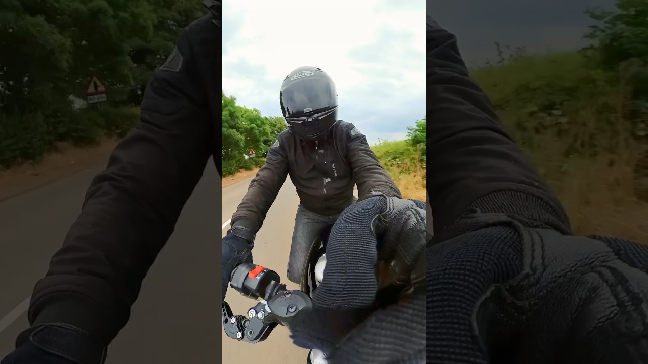 Cruising through Derbyshire on my Triumph Speed Twin #motorbikes #triumph #triumphspeedtwin