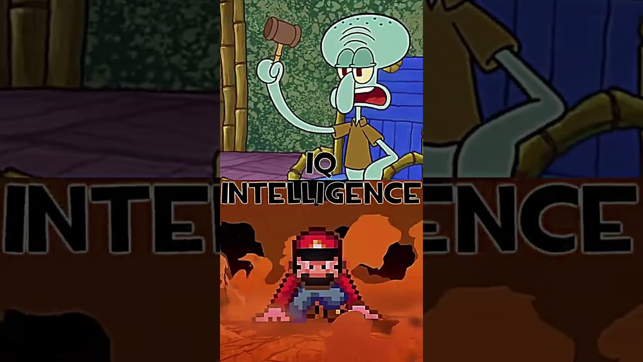 True Squidward Vs. Devil Mario