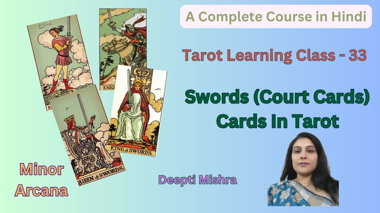 Meaning of Swords Court Cards in Hindi 