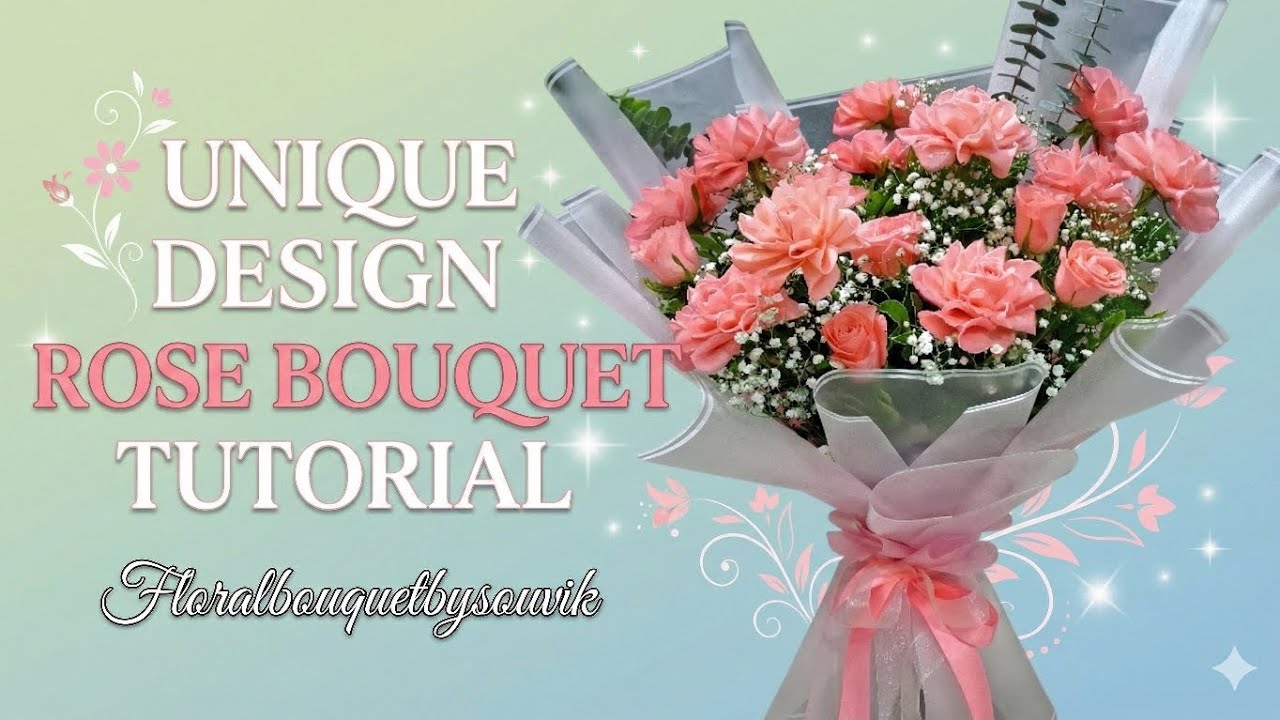 Vintage Floral Arrangement 101: Spiral Technique & Wrapping Guide
