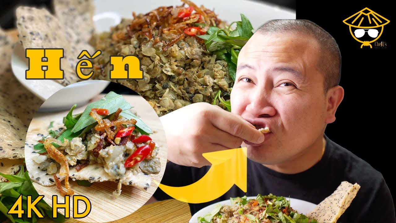 Простой рецепт Hen Xuc Banh Trang — вьетнамские моллюски с рисовыми крекерами