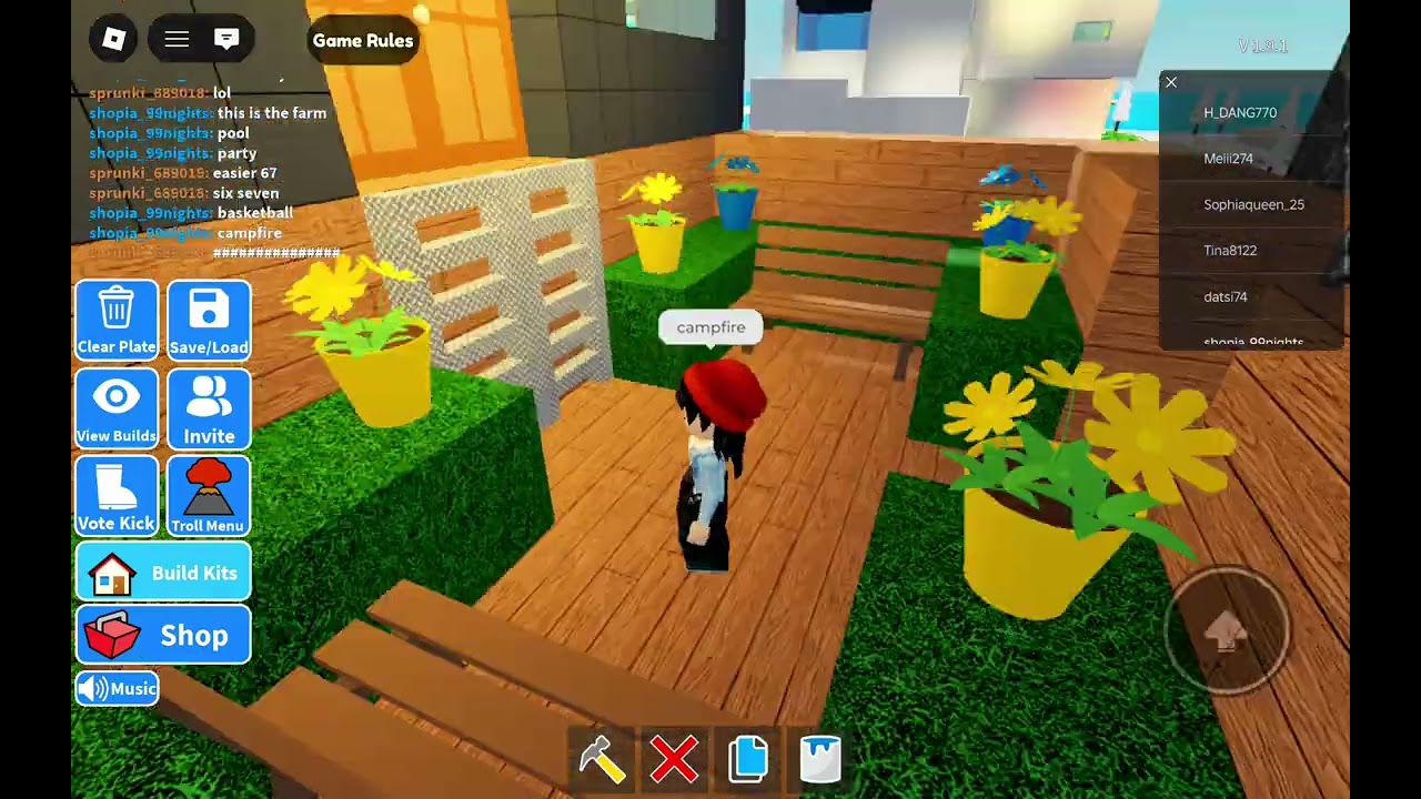 build with friend add me