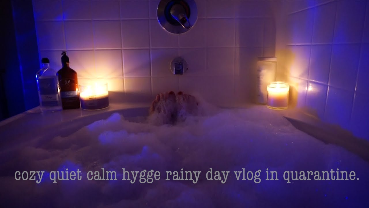HYGGE VLOG: COZY, CALM, RAINY DAY STAYING HOME