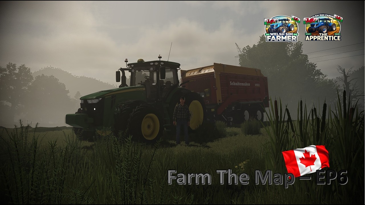 Серия видеороликов Farm The Map — Эпизод 6 — Большая зелёная машина — FS25