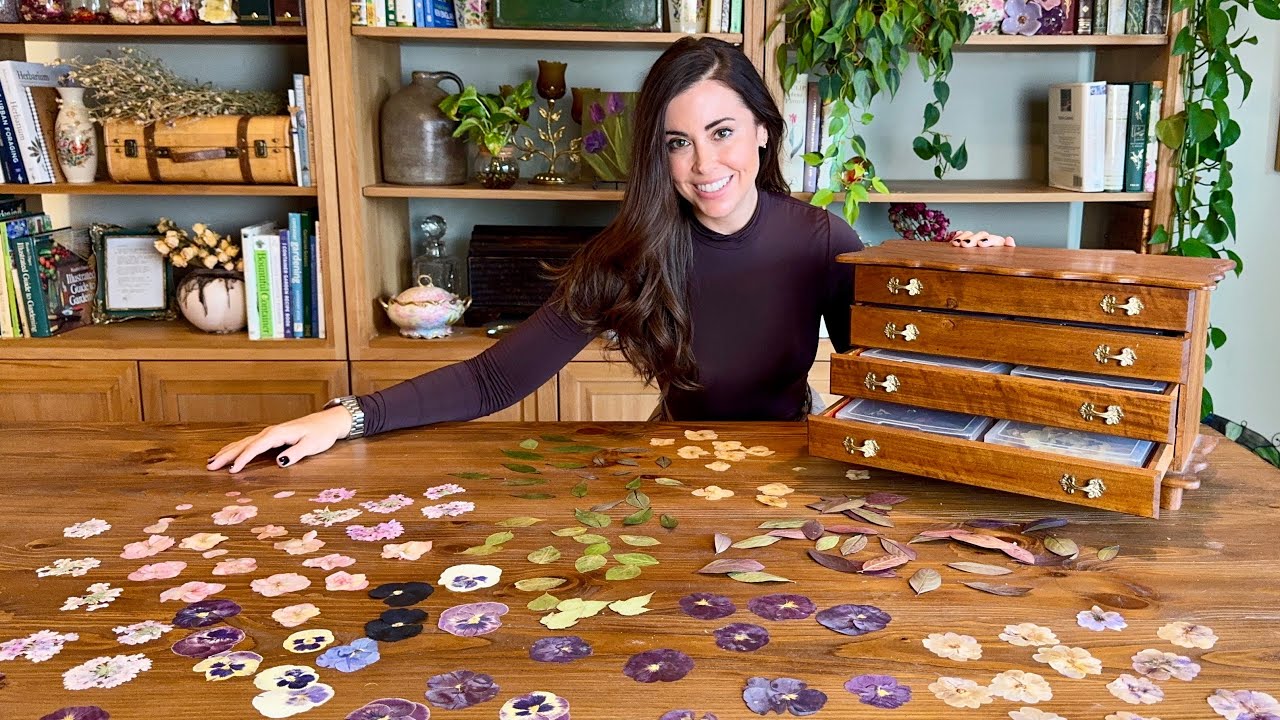 Pressed Flowers From This Year's Garden! What Did & Didn't Work And What Do I Do With Them?