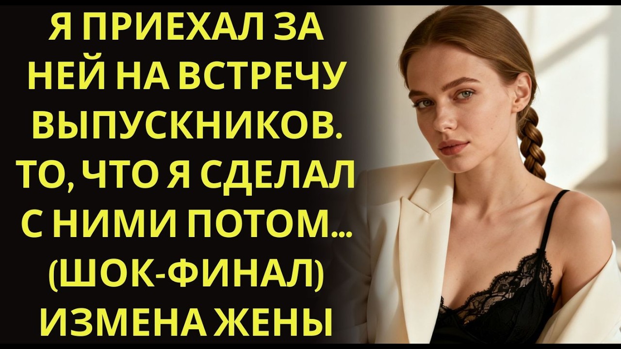 Я приехал за ней на Встречу Выпускников  ТО, что я сделал с ними ПОТОМ    ШОК ФИНАЛ Измена жены