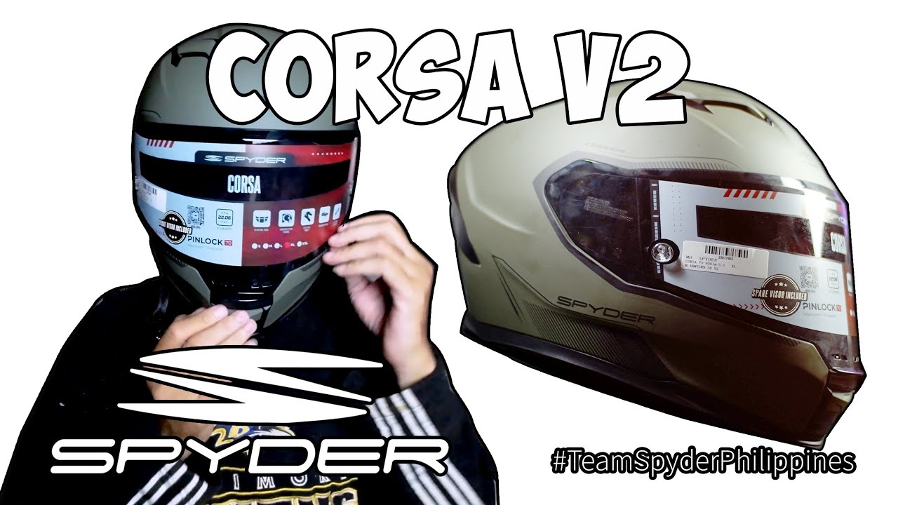 Unboxing | Spyder Corsa V2 Motorcycle Helmet