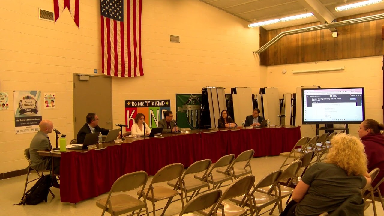 Nordonia Board of Education Live Stream