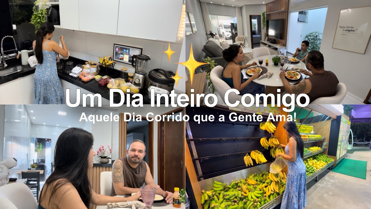 Rotina em Casa: Mesa Posta, Almoço em Família, Mercado e Passeio🏡🩷