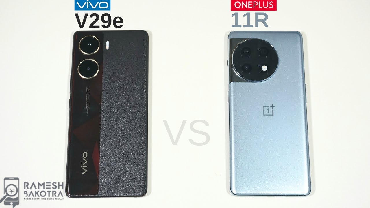 Vivo V29E vs OnePlus 11R Speed Test and Camera Comparison