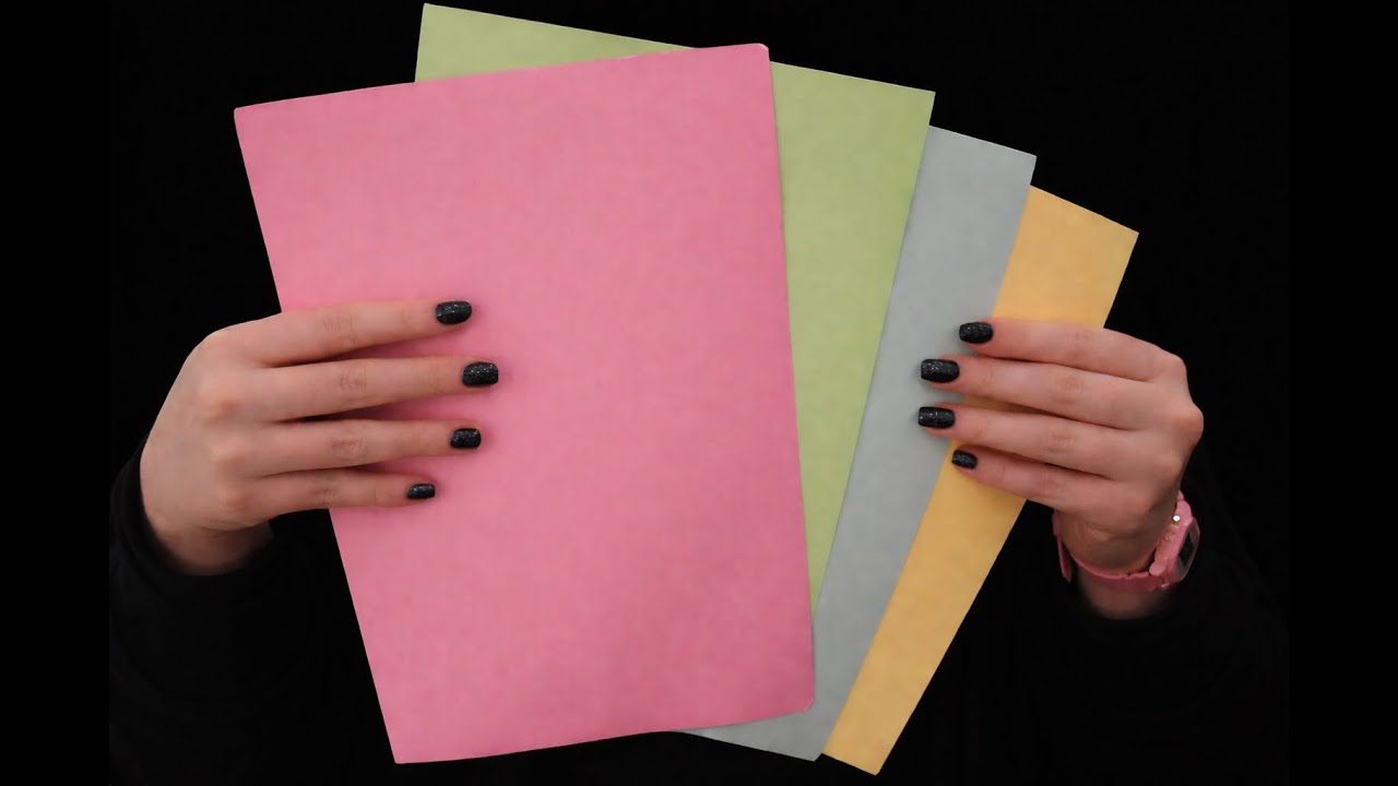 106 🌈 Colourful Copy Paper Tearing | No Talking ASMR