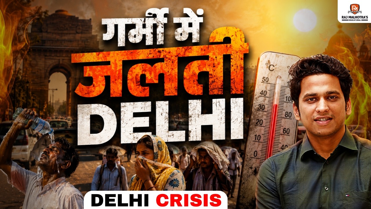 Why is Delhi Burning Every Summer? 🔥 Delhi&rsquo;s Temperature Crisis Explained | Rahul Singla