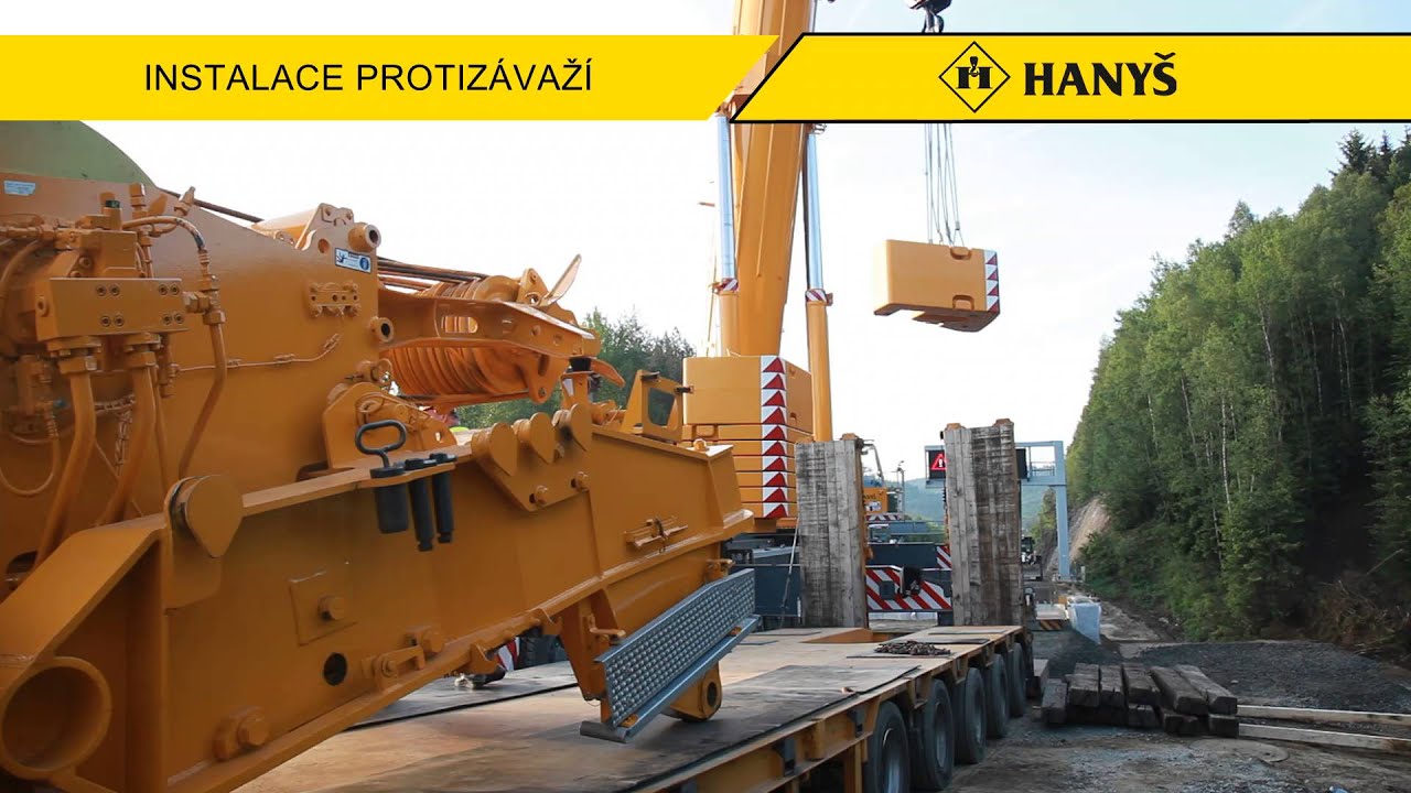 Hany&scaron; - Modernizace d&aacute;lnice D1 - rekonstrukce mostu