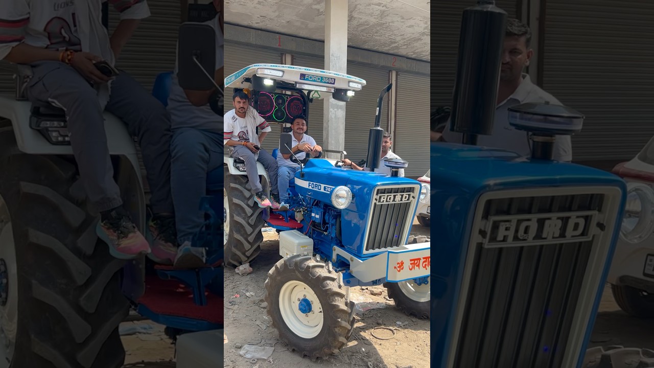 Ford 3600 Modifications Jind Market #automobile #farming #farmer