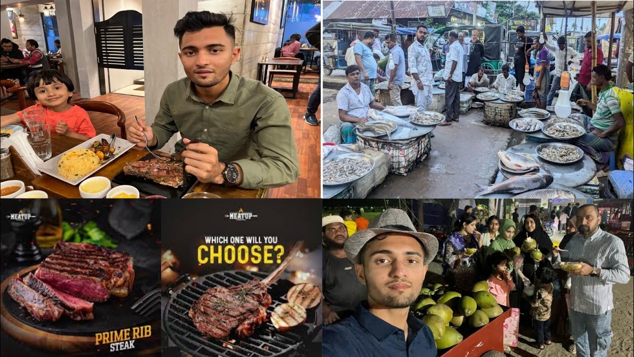 Best Steak Sylhet | MEATUP Restaurant | Charkhai Bazar Sylhet | Sylhet Vlog | Beanibazar