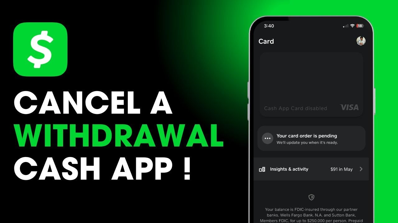 How to Cancel a Withdrawal on Cash App