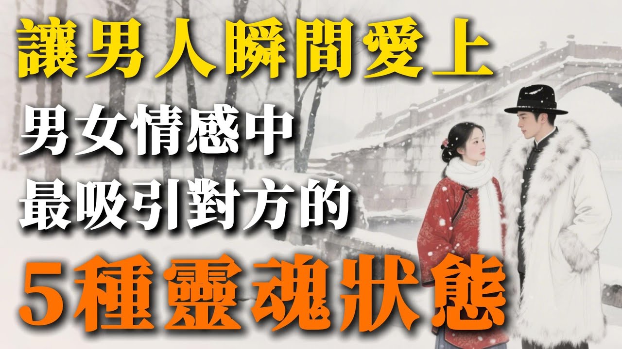 男女情感中，這五種靈魂狀態的女人，容易讓男人一樣愛上！
