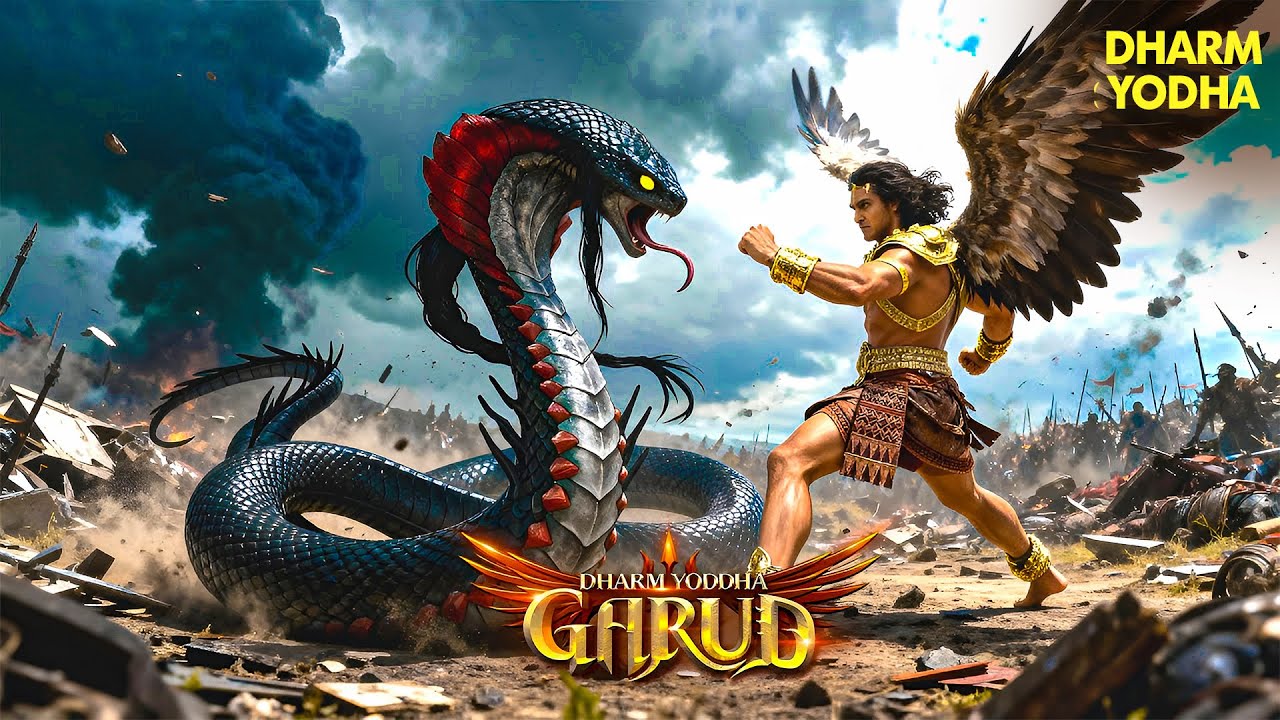 जब गरुड़ टकराया नागराज से, कांप उठा रणभूमि! | Dharm Yoddha Garud | Garud Puran
