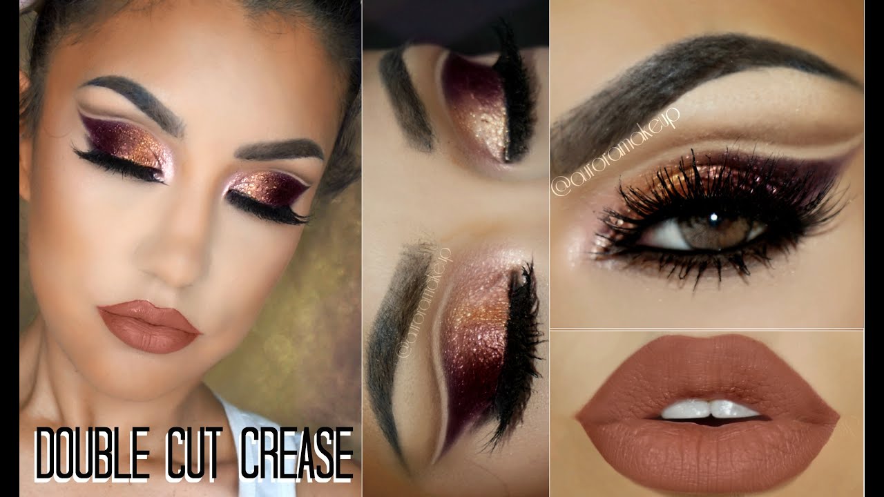 DOUBLE CUT CREASE / Pliegue Marcado Doble @auroramakeup