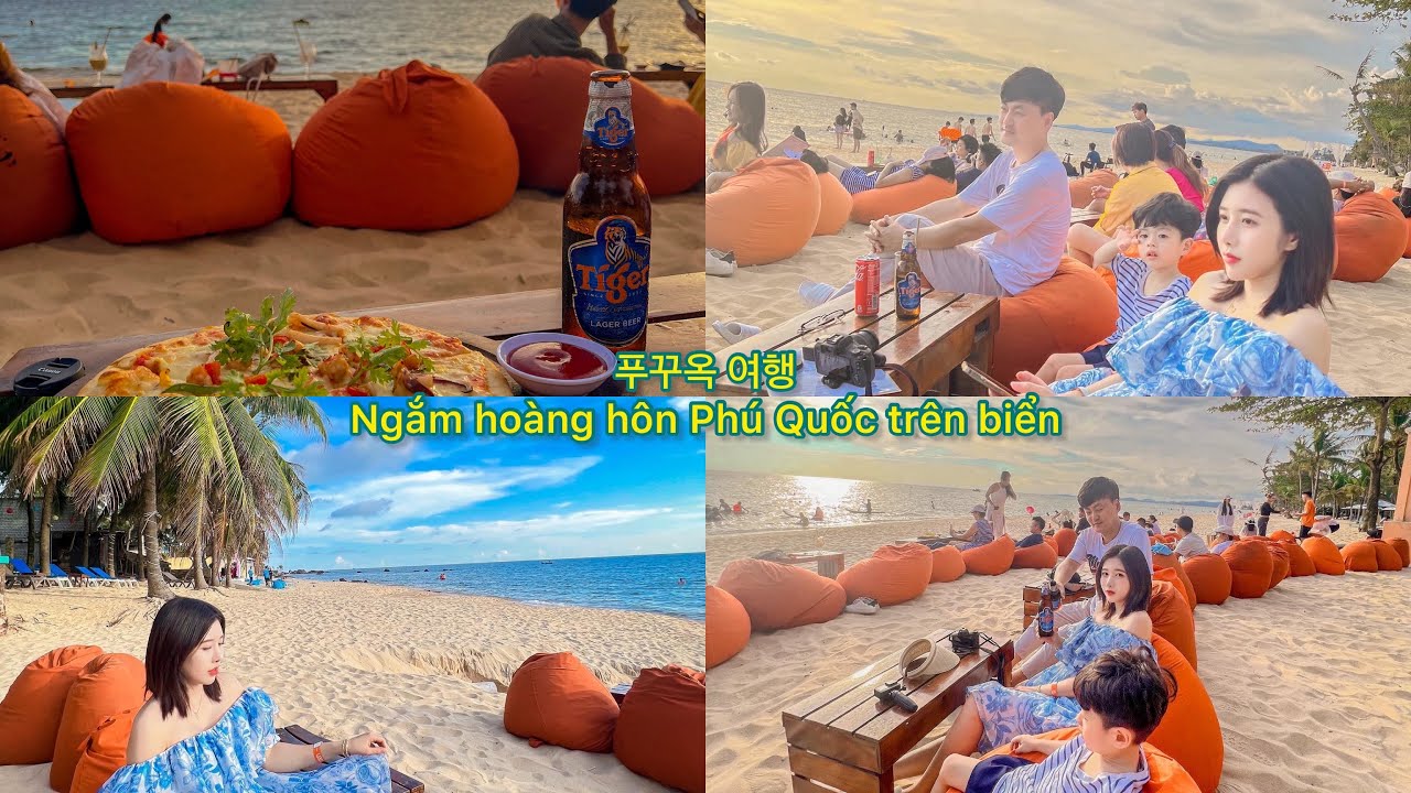 Vlog 107: OCSEN beach bar & club ngắm hoàng hôn biển Phú Quốc