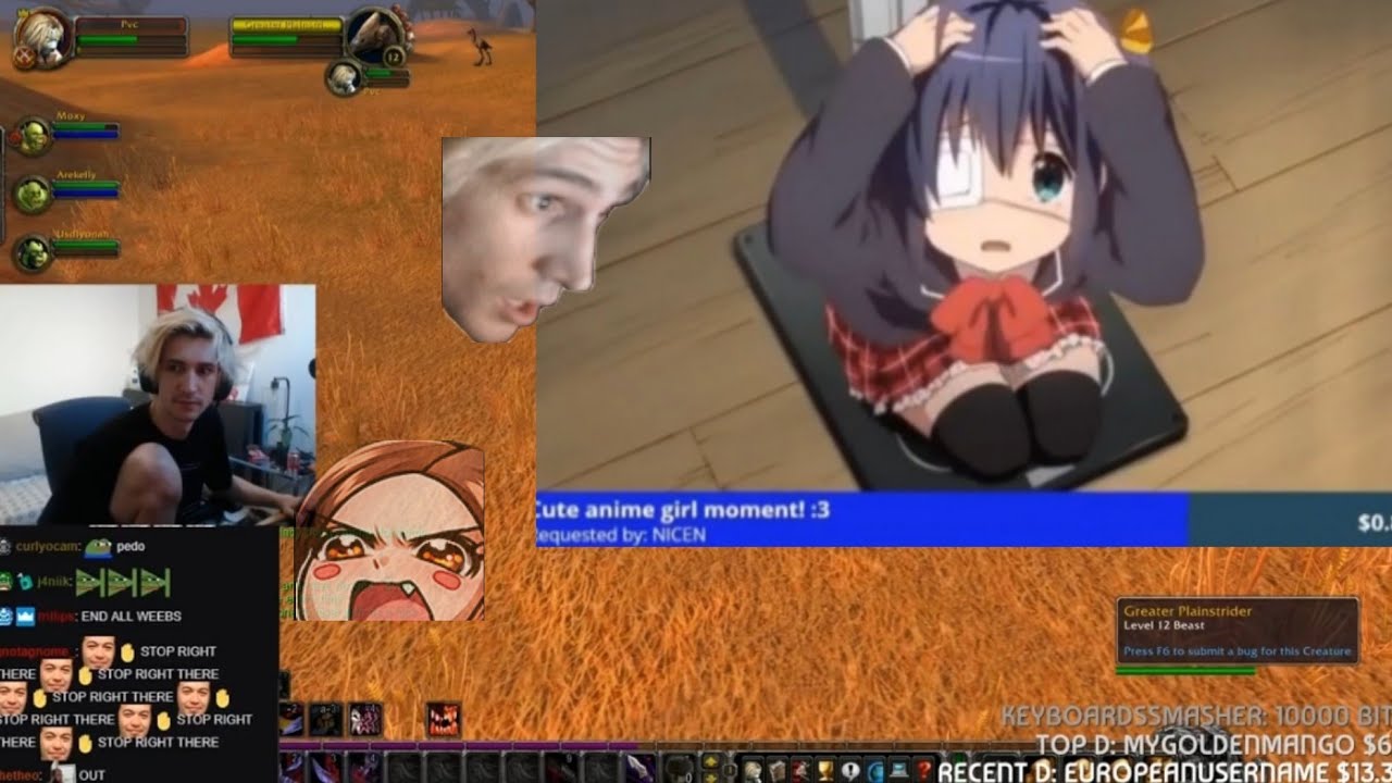 xQc reacts to Anime and K-Pop #4