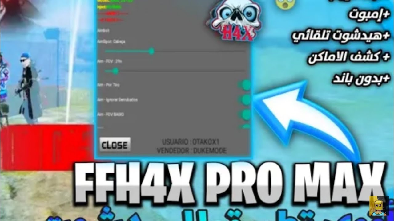 فري فاير طريقة عمل FFH4X PRO MAX الهيدشوت التلقائي😬🎯للهواتف الضعيفة و القوية🔥بدون باند 🤯 آخر تحديث..
