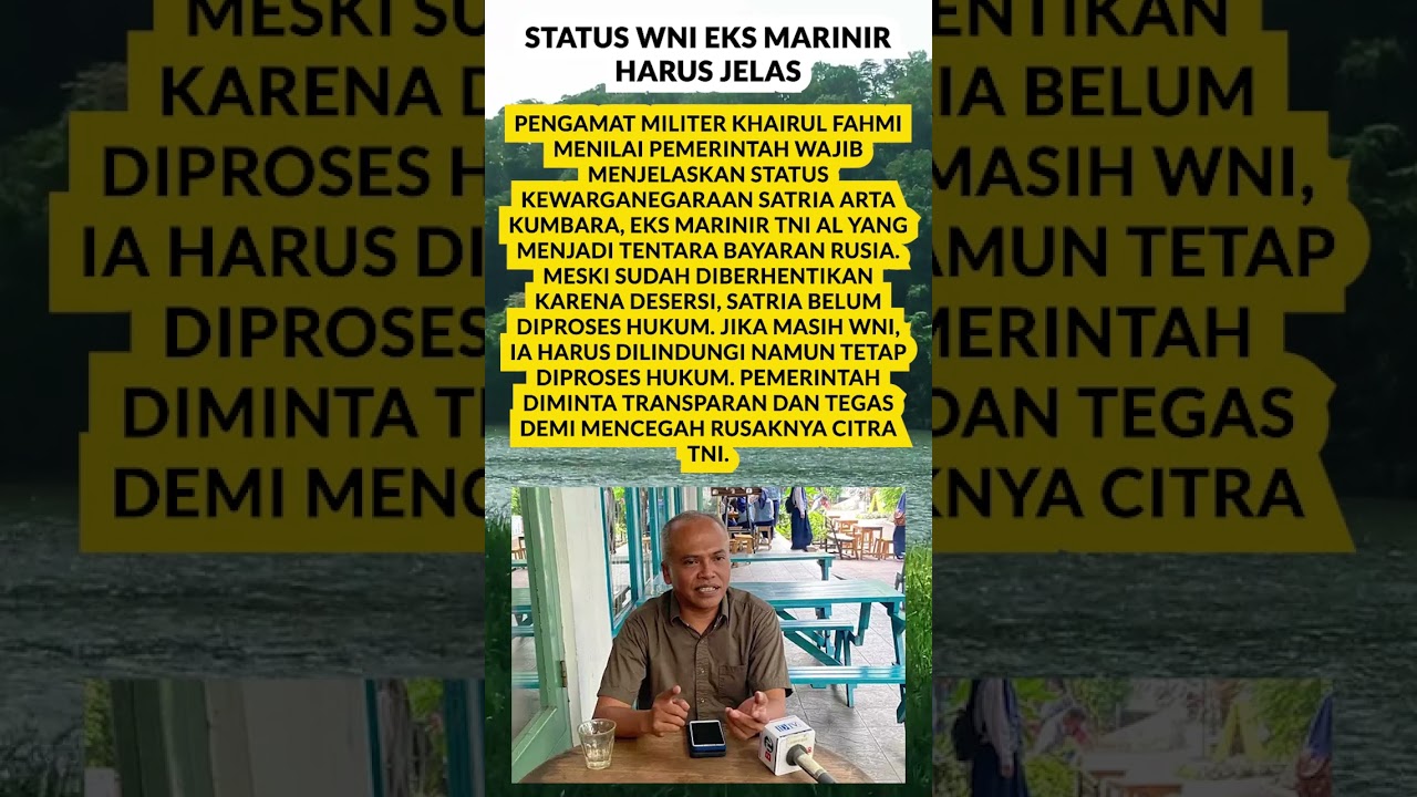 Status WNI Eks Marinir Harus Jelas #beritaterbaru #beritaterkini #beritaviral #trending #berita
