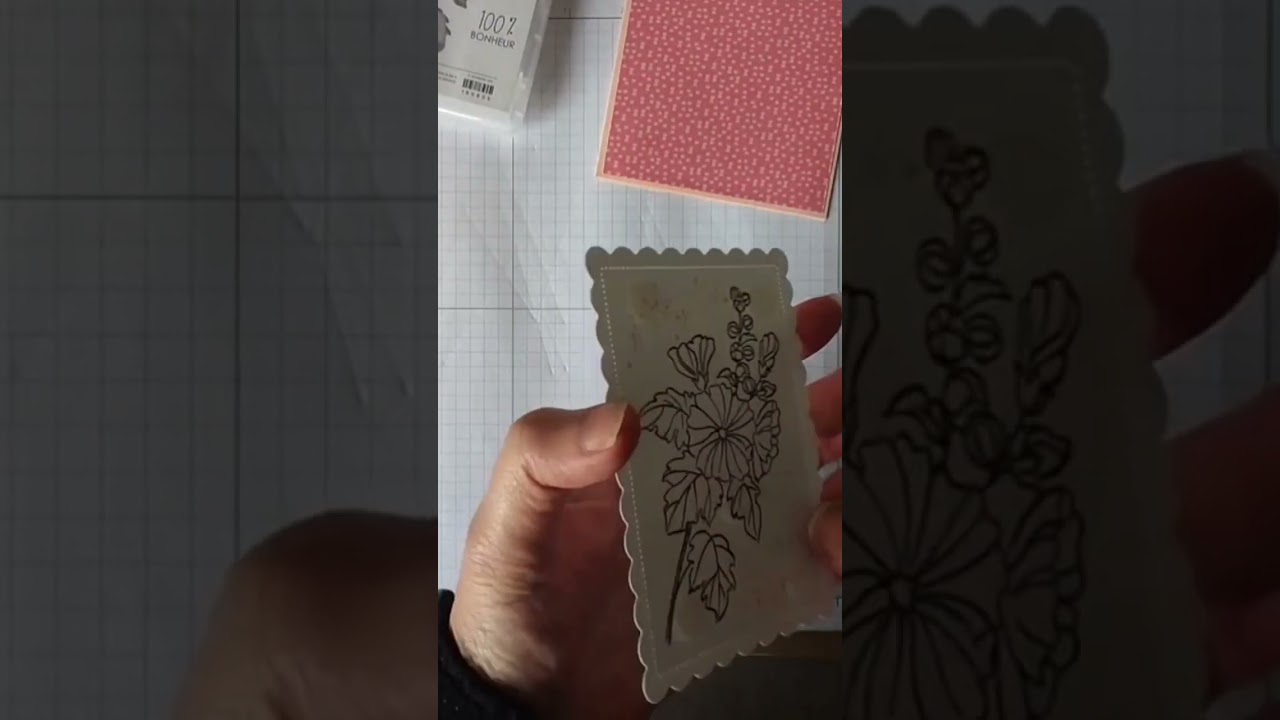 Quick Card using Stampin Up&reg; products #atelieralison #handmade #stampinup #subscribe #shorts #cards