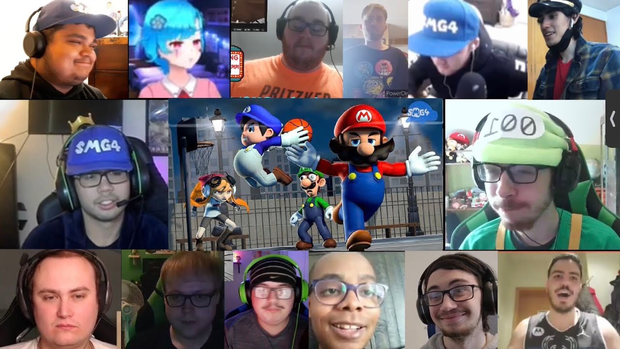 SMG4: MARIO BALLIN?!?! Reaction Mashup