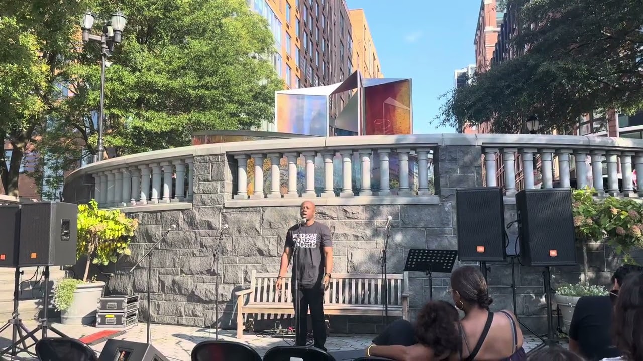 My Nuyorican Poet’s Cafe Debut 💪🏾😤💪🏾 (9/13/25, Rockafeller Park) 