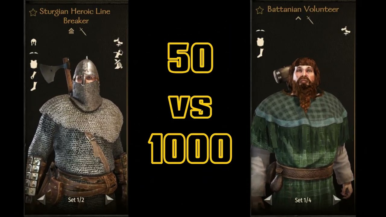 Mamluke Palace Guard vs Heroic Line Breaker - Performance Check - Mount&Blade II Bannerlord