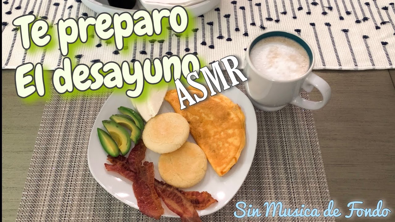 Te Preparo Un Desayuno ASMR ☕️🍽️| Sonidos Naturales (Sin Musica) 🤫