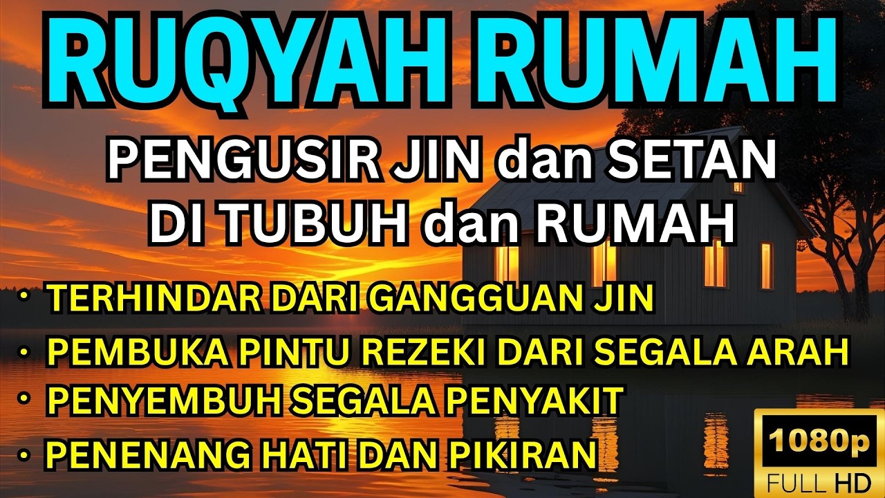 SIHIR DAN GANGGUAN HILANG TOTAL! RUQYAH RUMAH DAN DIRI SENDIRI PALING MANJUR