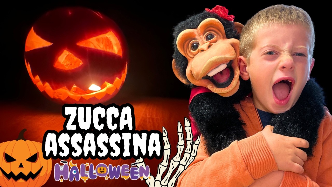 COME FARE LA ZUCCA DI HALLOWEEN SUPER PAUROSA