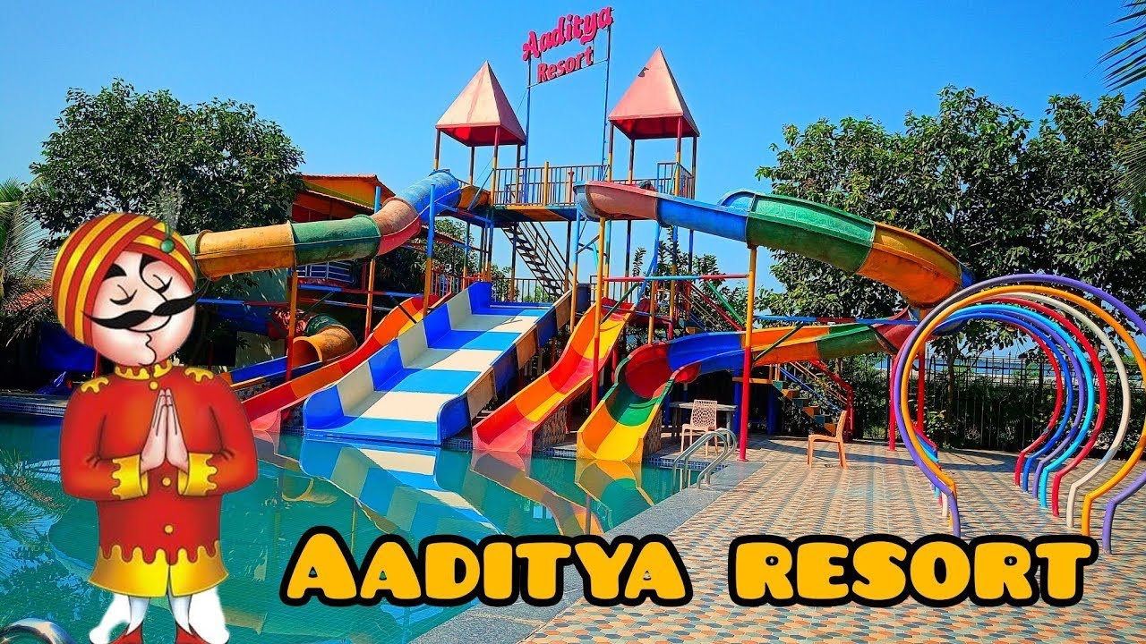 आदित्य रिसॉर्ट |Aaditya resort (all type play game) swimming pool luxurious room|