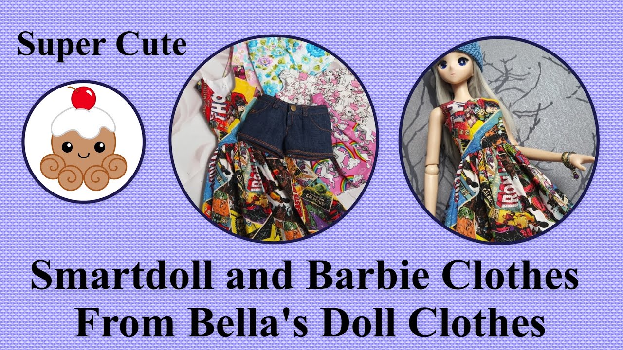 Super cute hand made clothes by Bella's Doll clothes for #Smartdoll and #Barbie #doll s