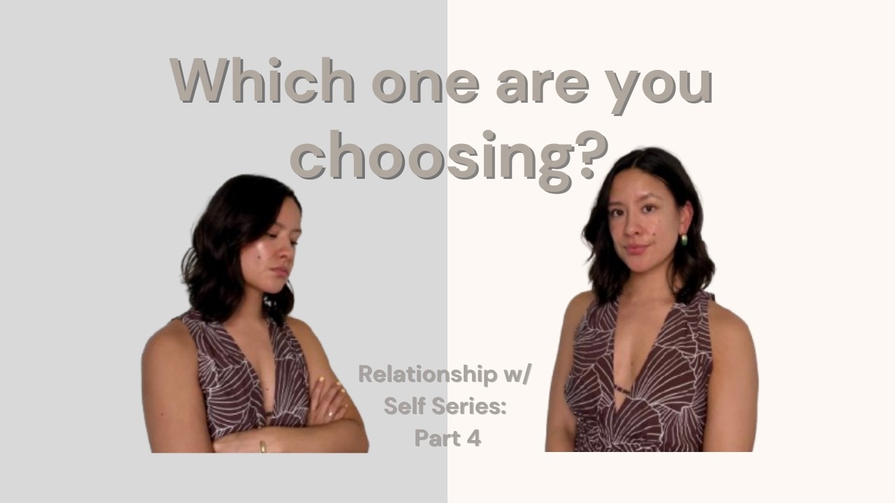 Stop abandoning yourself and start choosing you