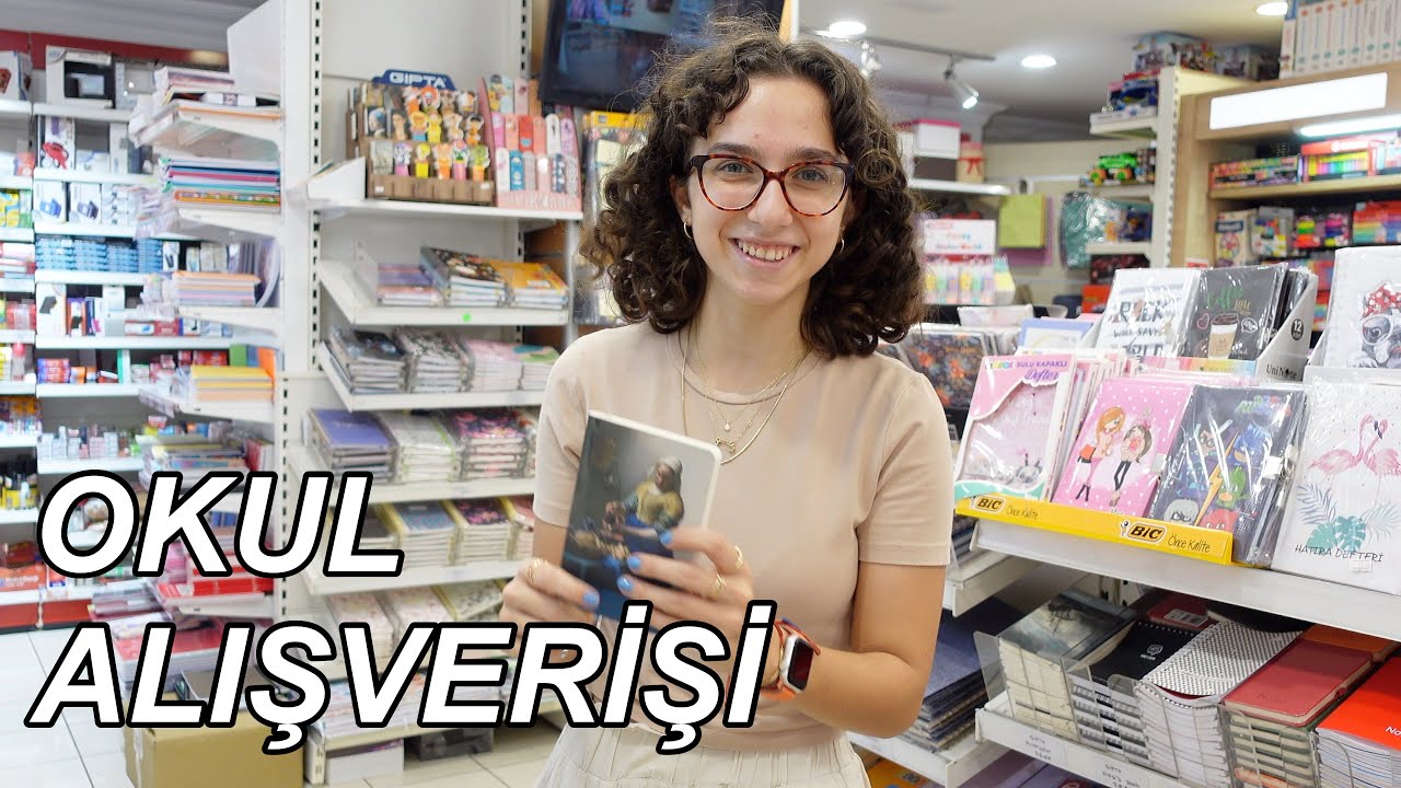 BERABER OKUL ALIŞVERİŞİMİZİ YAPALIM! | yeni dönem başlıyor,okul alışverişi 🛍️🛒