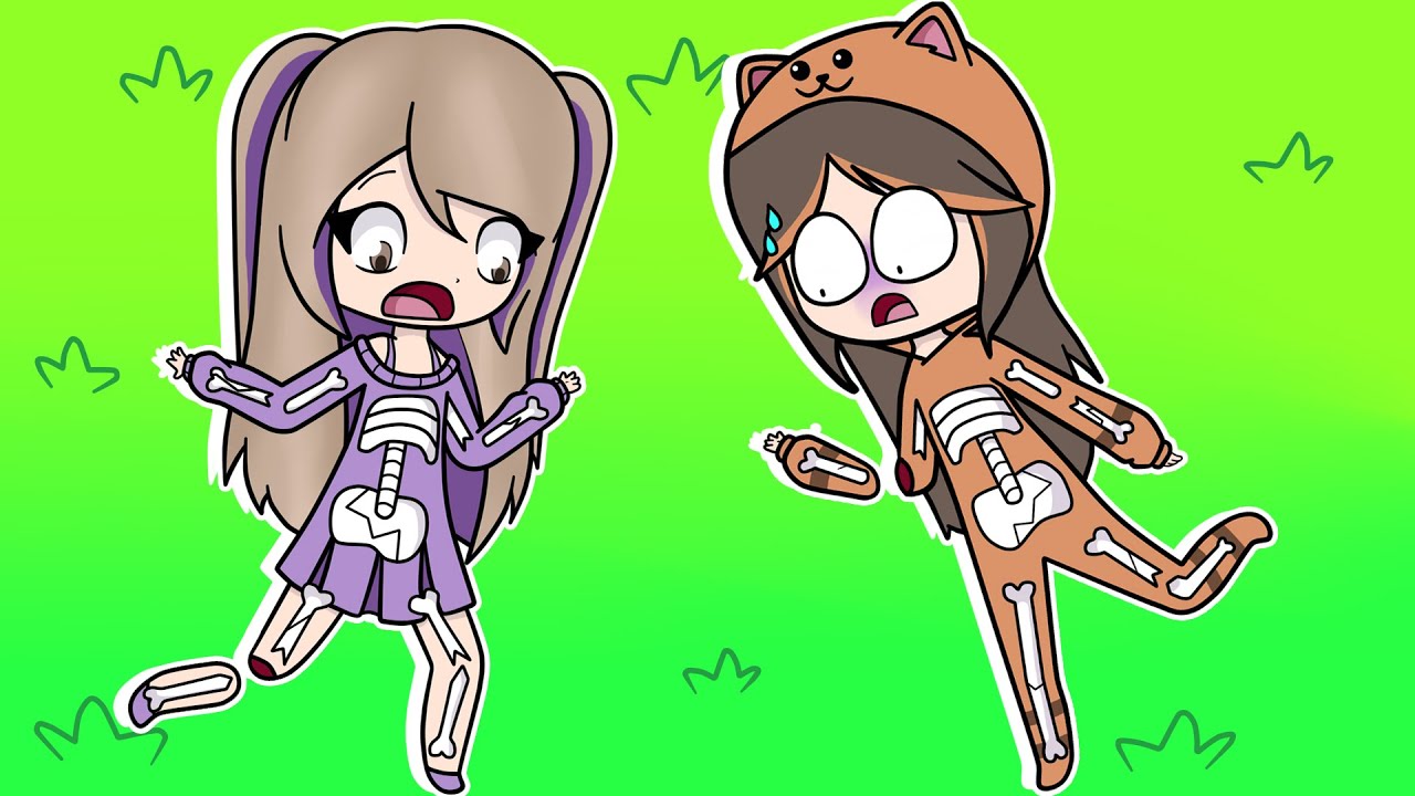 LYNA Y MANDARINA SE ROMPEN TODOS LOS HUESOS EN ROBLOX
