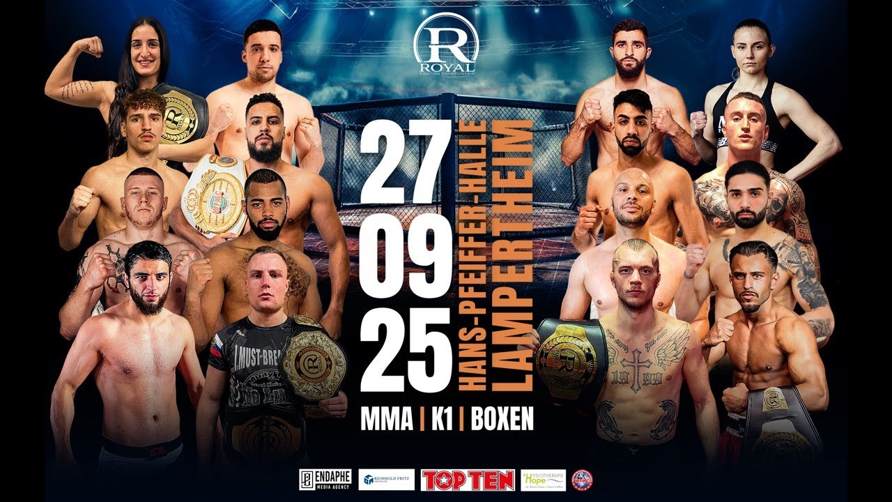 Alle Vorkämpfe | Royal Fight Night 27.09.2025